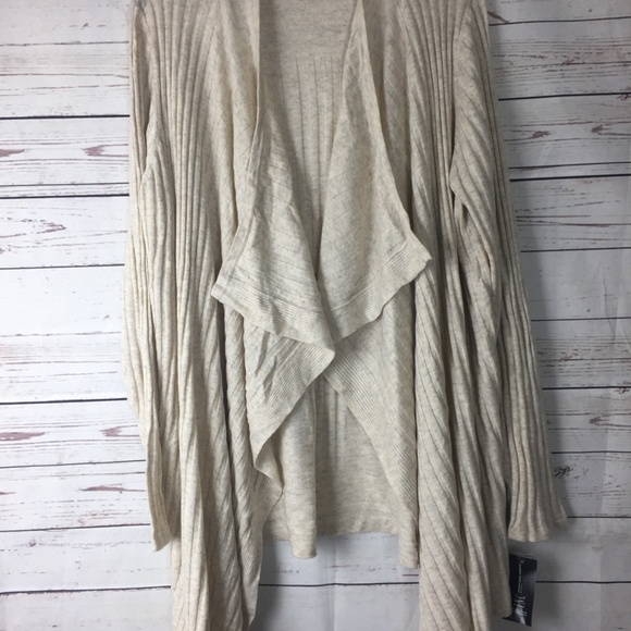 INC Concepts Draped Open-Front Cardigan - Picture 2 of 4